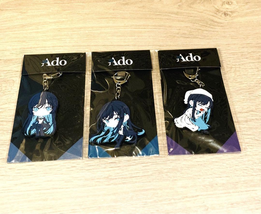 Amazon.co.jp: Ado 残夢 ポップアップ 限定 グッズ ミニキャラ ラバー 