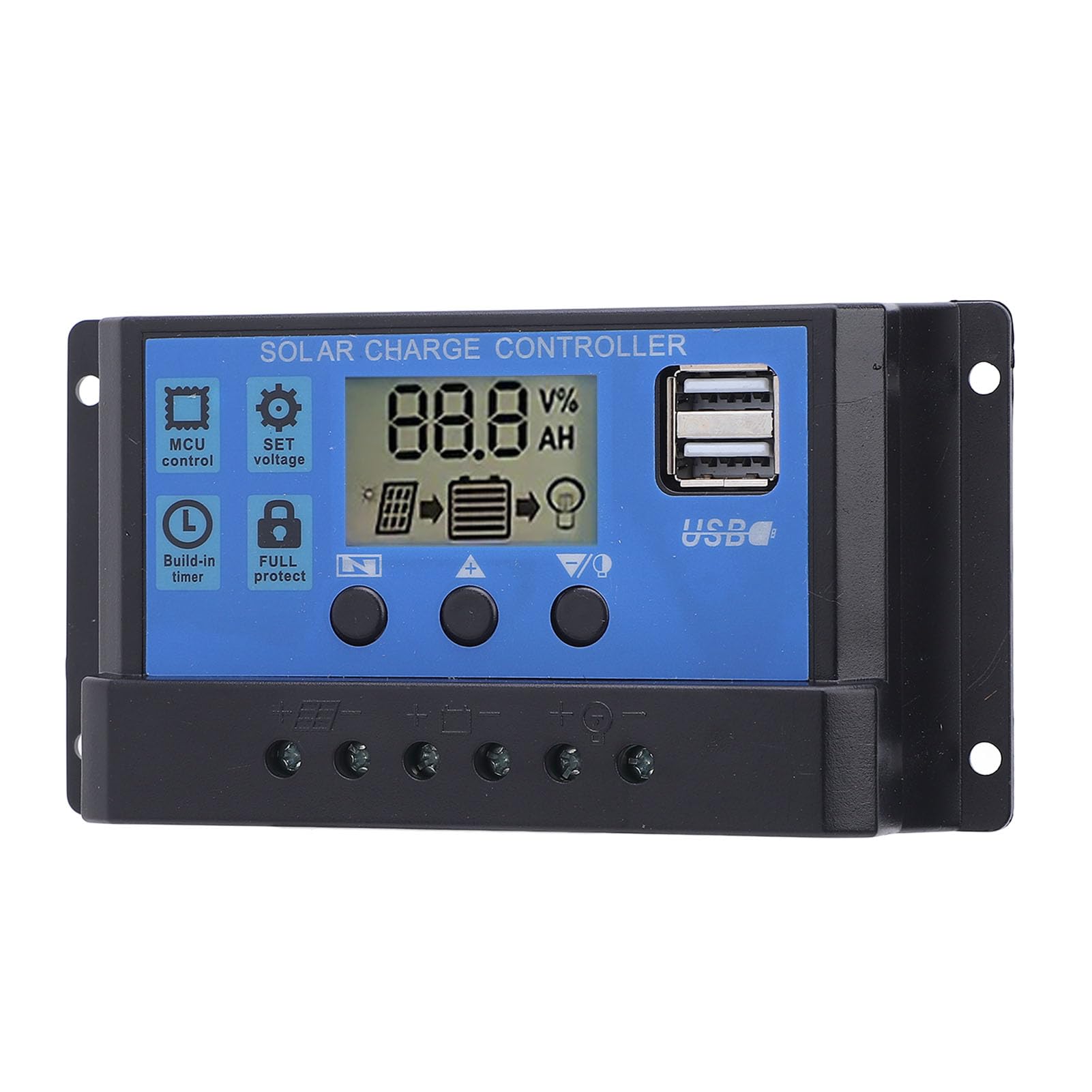 20W Solar Panel Kit, Waterproof Monocrystalline Silicon