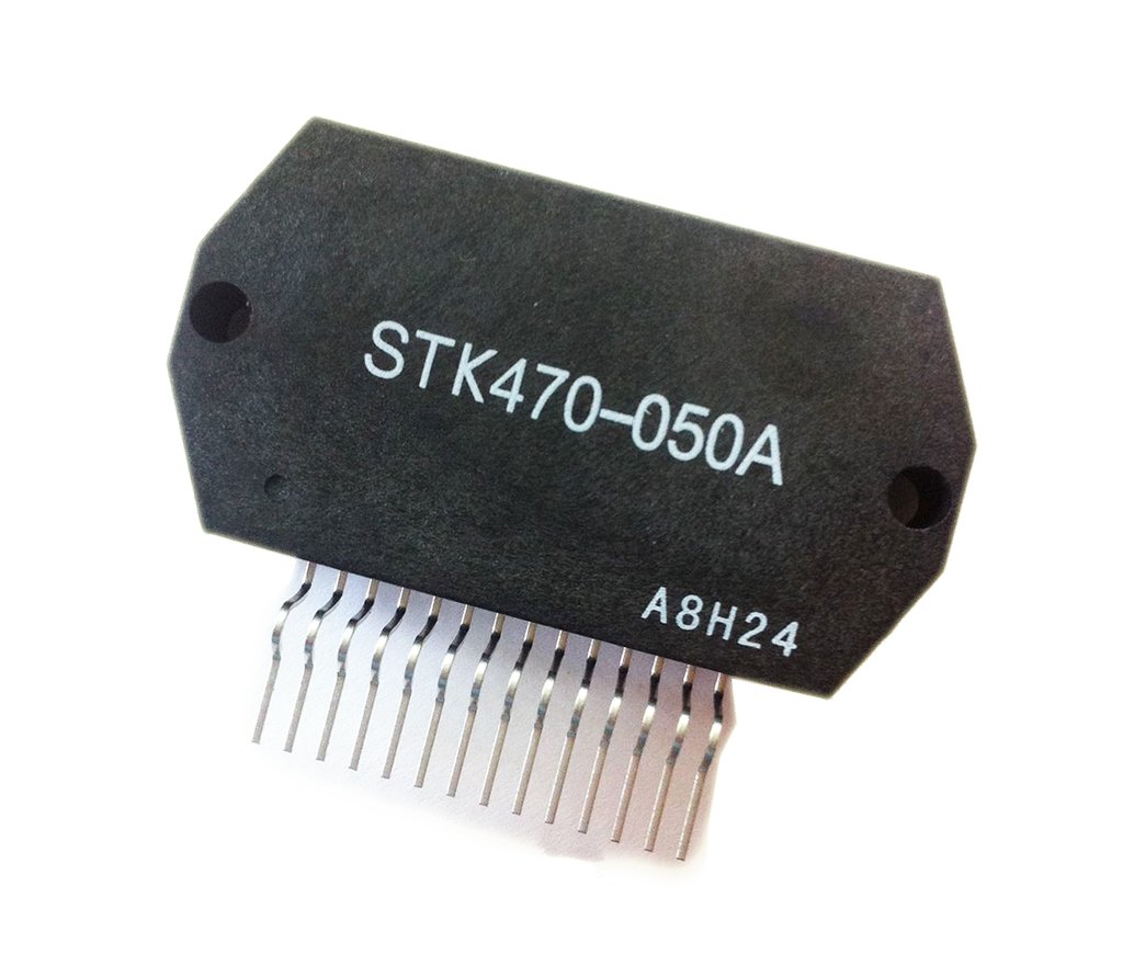 STK470-050A Sanyo Original Integrated Circuit + Heat Sink Compound