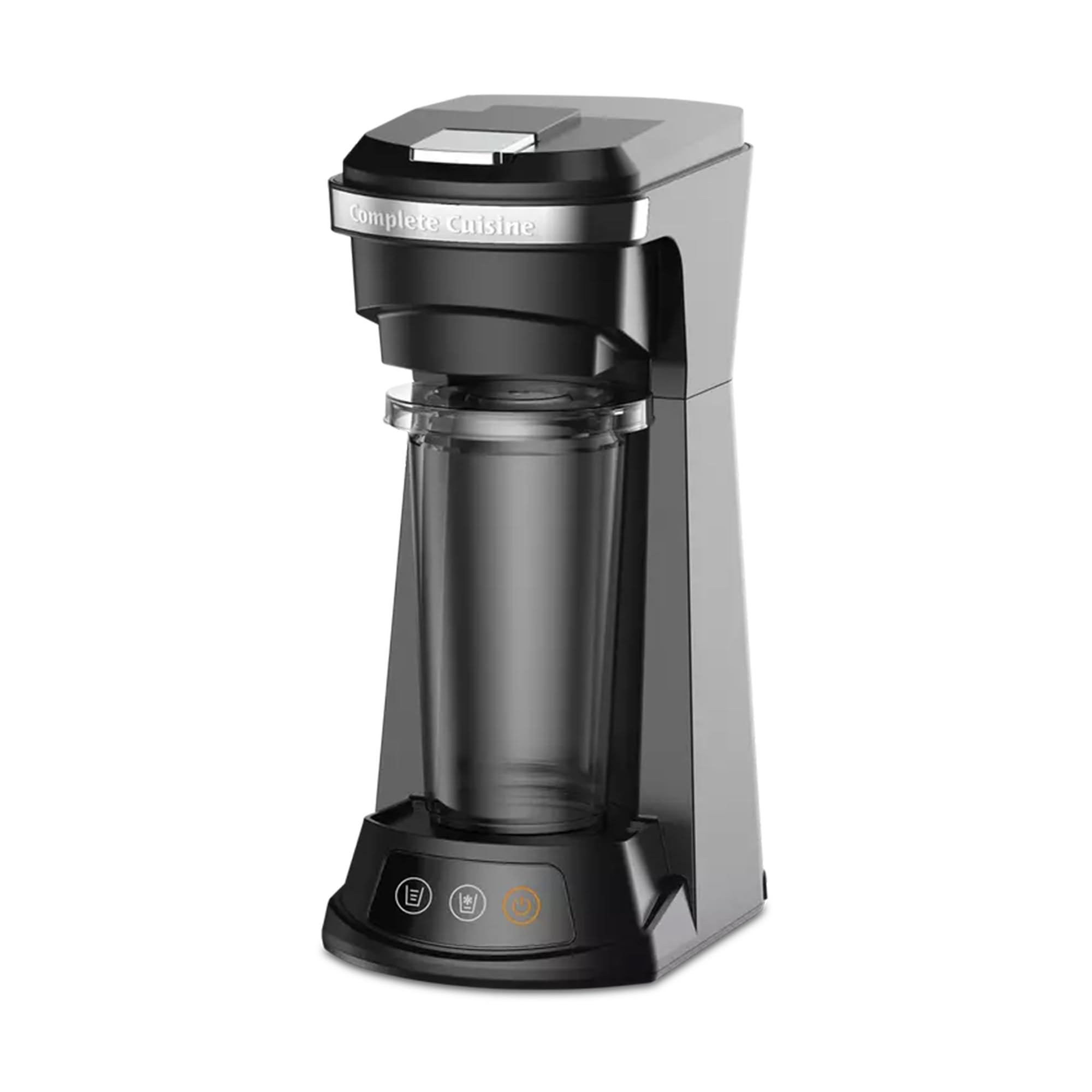 4-in-1 single serve coffee maker, hot & iced brewer for pods/ground coffee