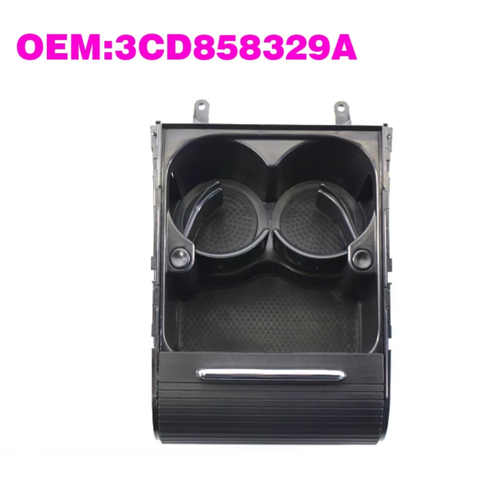 Auto-Getränkehalter Kompatibel Mit VW Für Passat B7 2011-2015 Schwarze Auto Mittelkonsolen Armlehne Mit Getränkehalter 3CD858329A