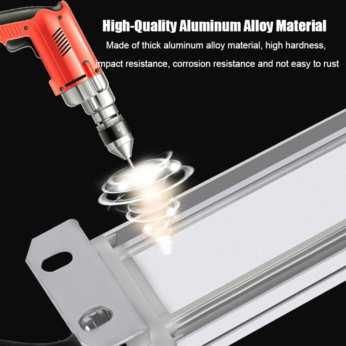Lampa Robocza Z Obudową Ze Stopu Aluminium Przeciwwybuchowego Obrotowa Lampa Rurowa 360°, Wodoodporna Lampa Warsztatowa LED Lampa Do Maszyn CNC Do Oświetlenia Przemysłowego(Size:15W,Color:110-220v)