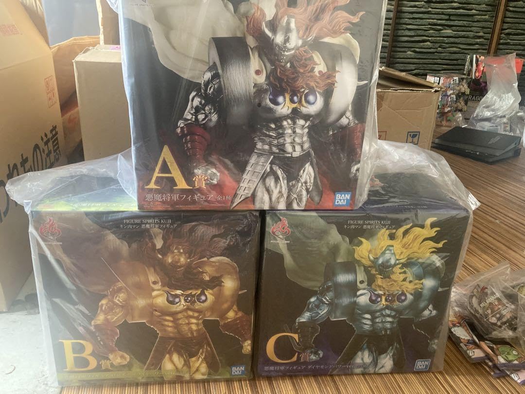 Amazon.co.jp: 一番くじ キン肉マン 悪魔将軍フィギュア 全3種 : ホビー