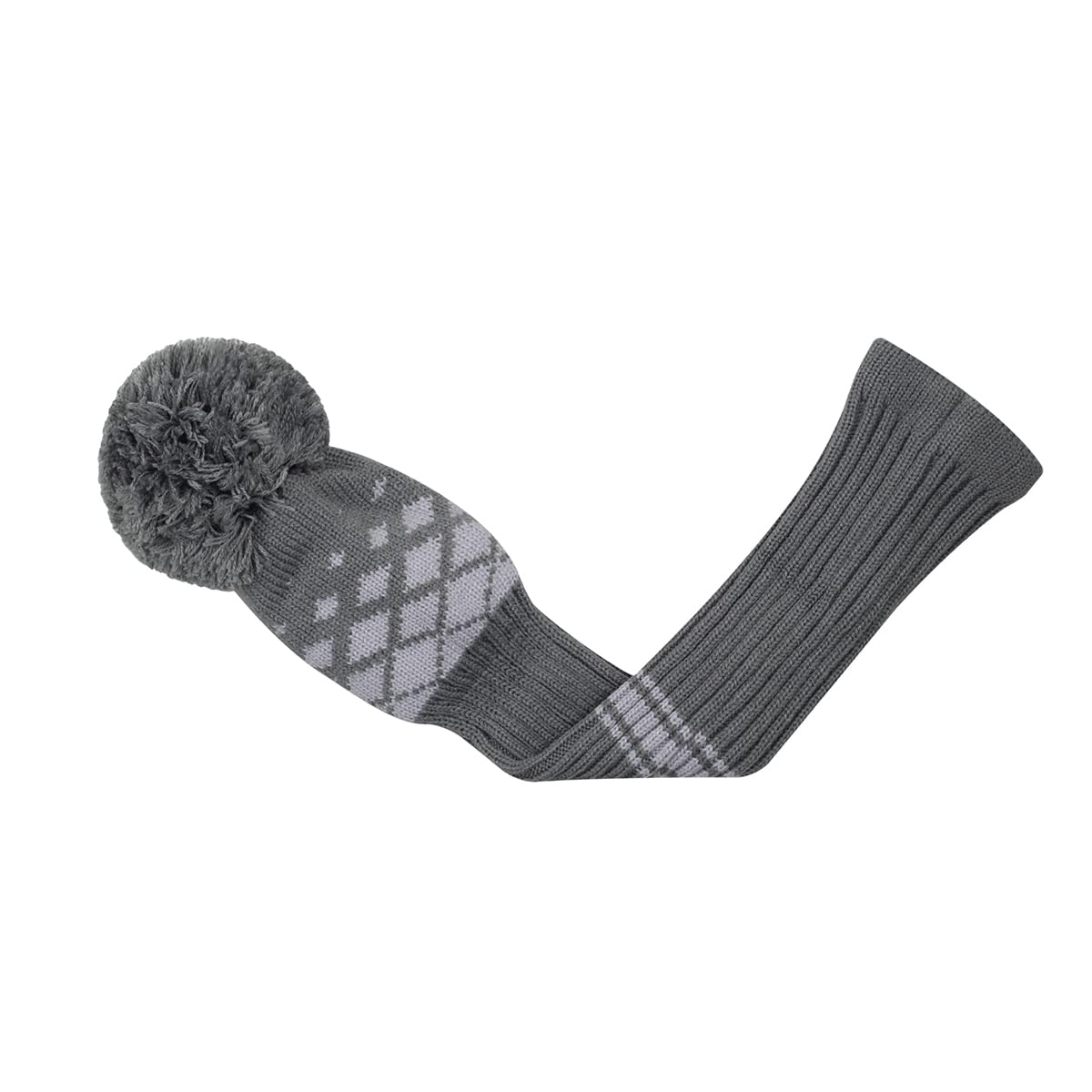 Scott Edward Knit Woods Couvre-Club de Golf pour Clubs de Golf, 1 pièce, Convient aux allées, avec étiquette rotative numérotée