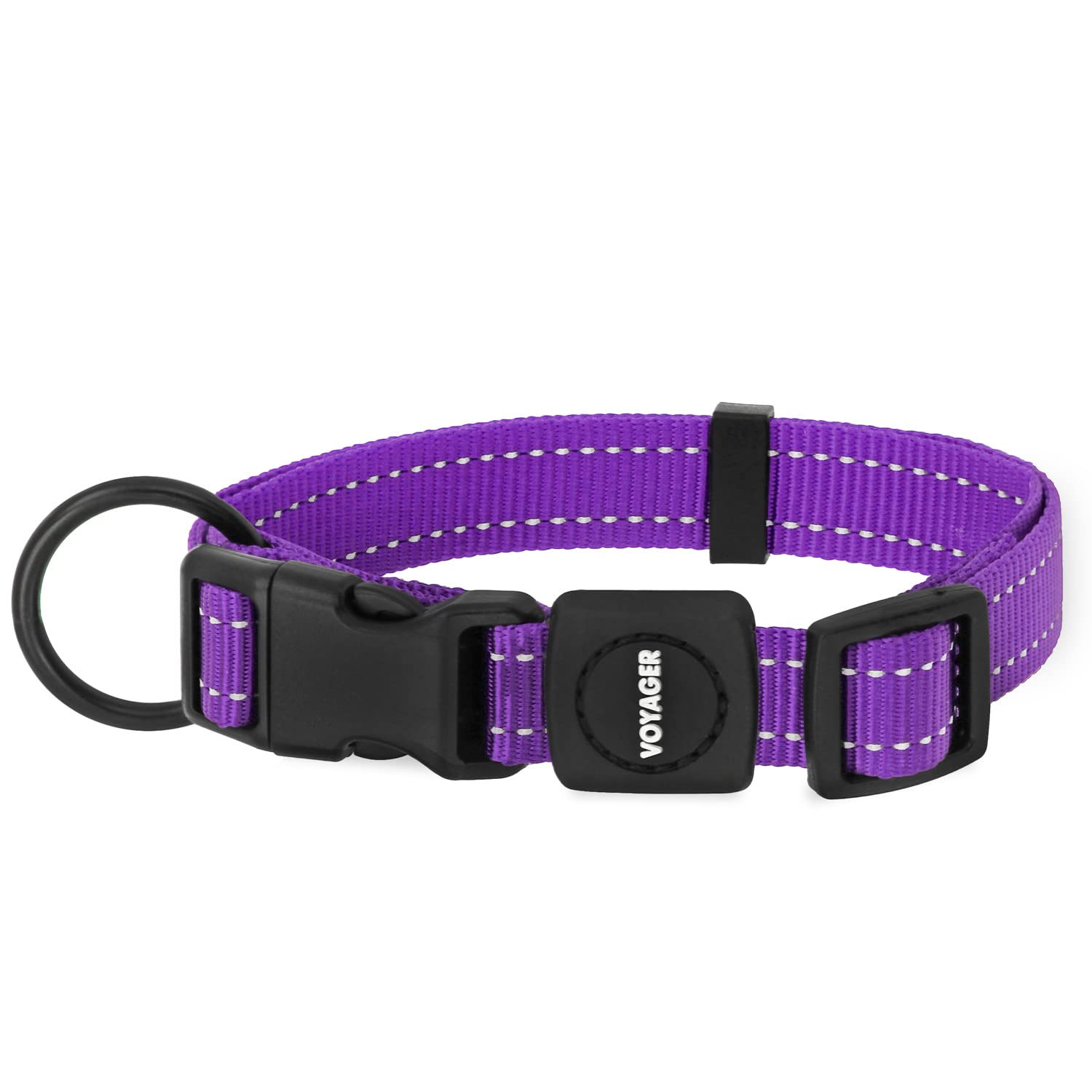 Best Pet Supplies Voyager Reflective Dog Leash or Collar with Neoprene Handle, for Small, Medium, and Large Breed Puppies, Cute and Heavy Duty for