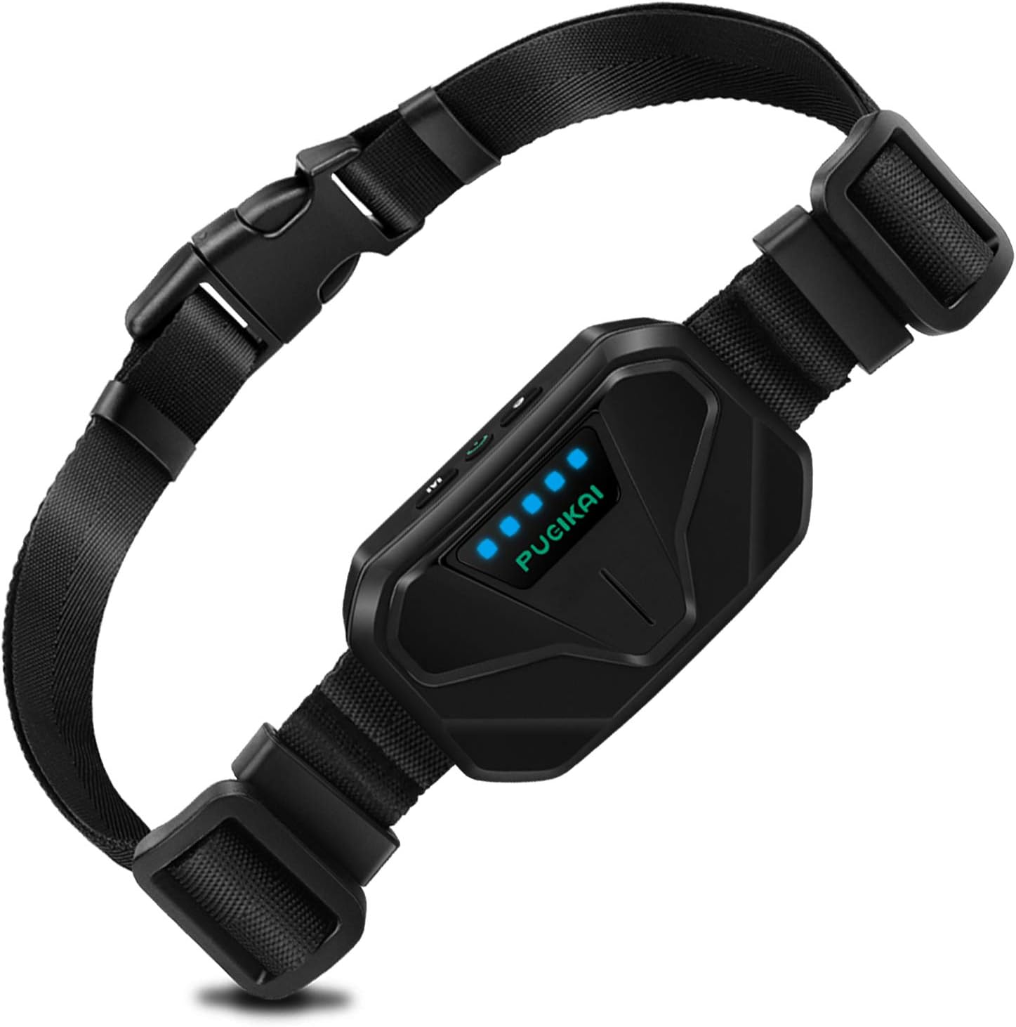 pueikai Dog Bark Collar, Dog Training Collar with Sound/Vibration/Shock Modes, Rechargeable Waterproof Collar with Adjustable Sensitivity, Smart No Barking Collar for Small Medium Large Dogs
