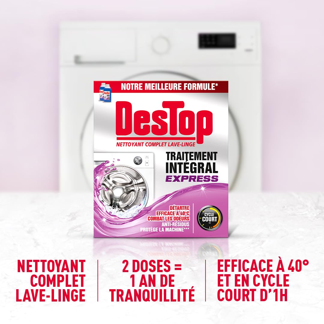 Nettoyant Lave-linge 1L – Désinfectant Anti-odeur, Anti-calcaire Et Anti-moisissures