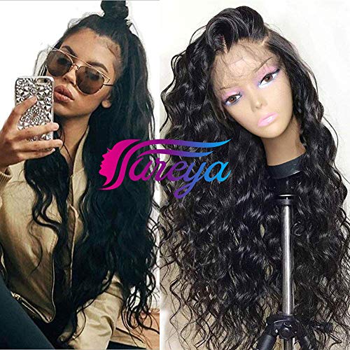Fureya Glueless Lace Front Wigs for Black Women Natural Wave Pre-plucked Hairline