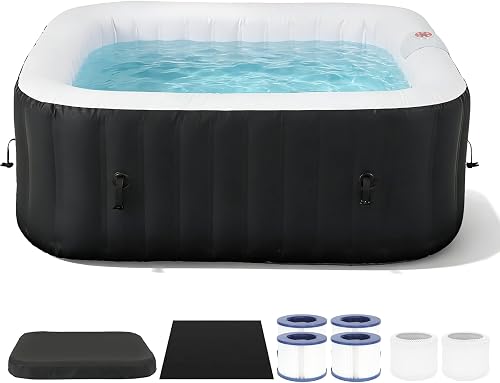 SunSwell 73-Inch Square Hot Tub