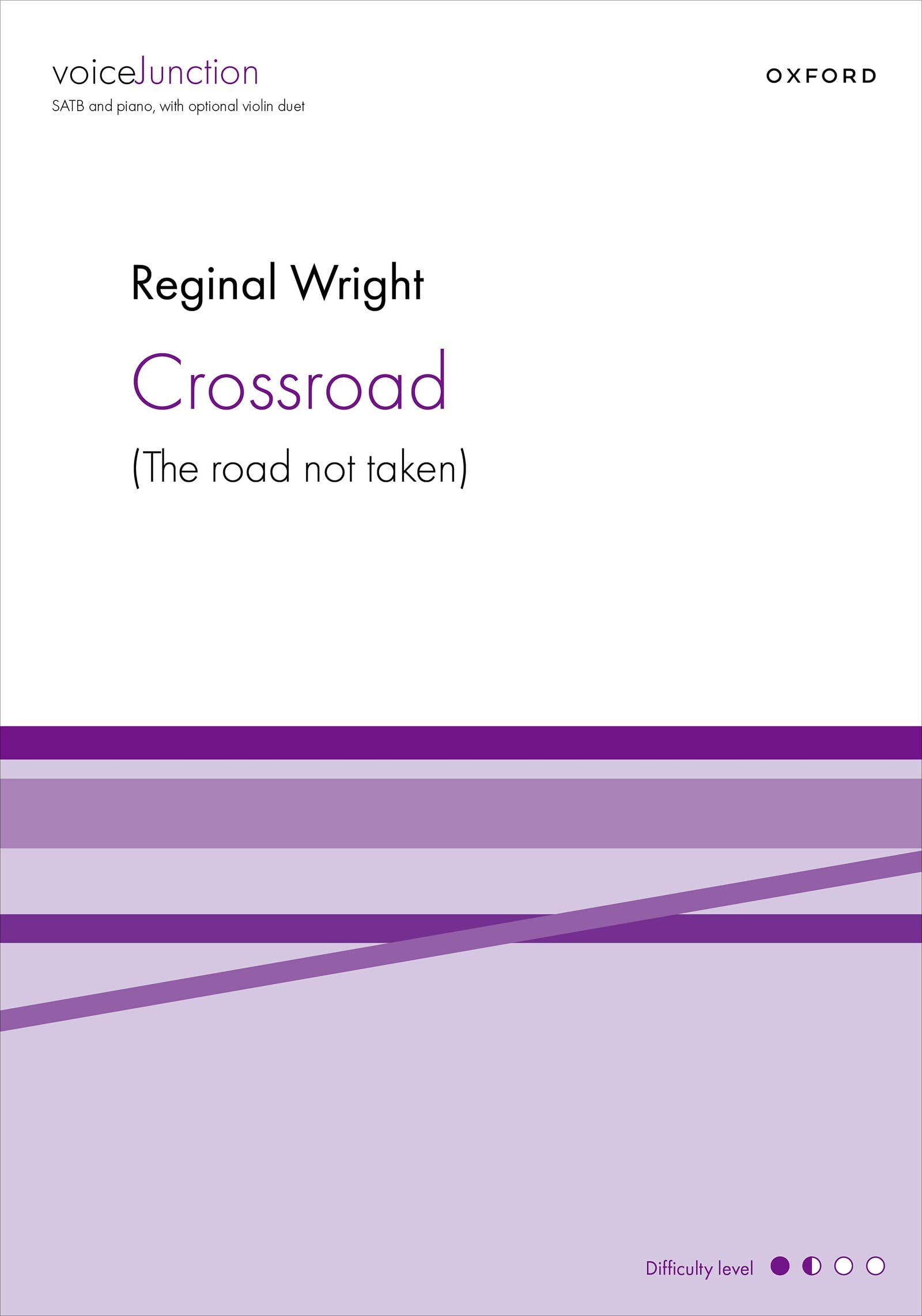 Crossroad: SATB vocal score