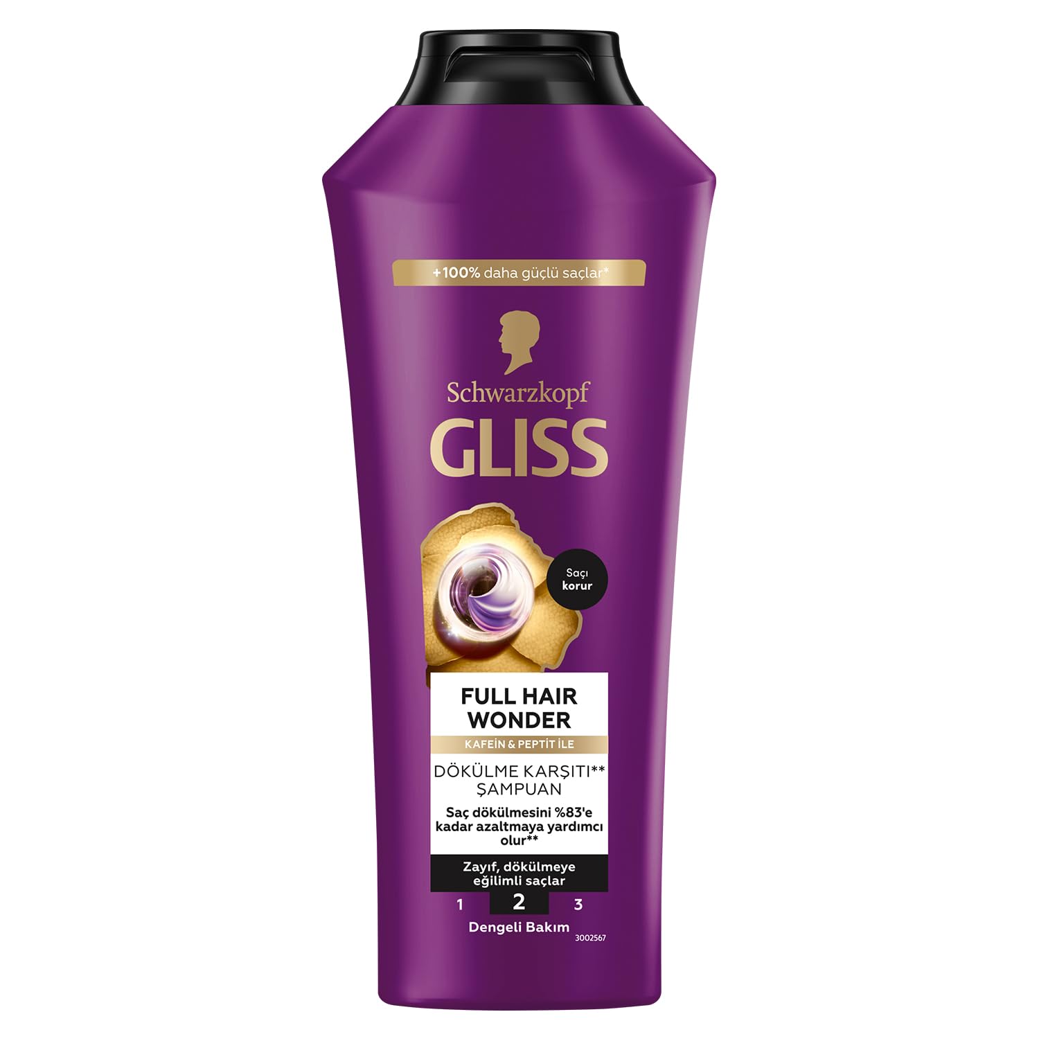 Gliss Full Hair Wonder Saç Dökülme Karşıtı Şampuan 400 ml