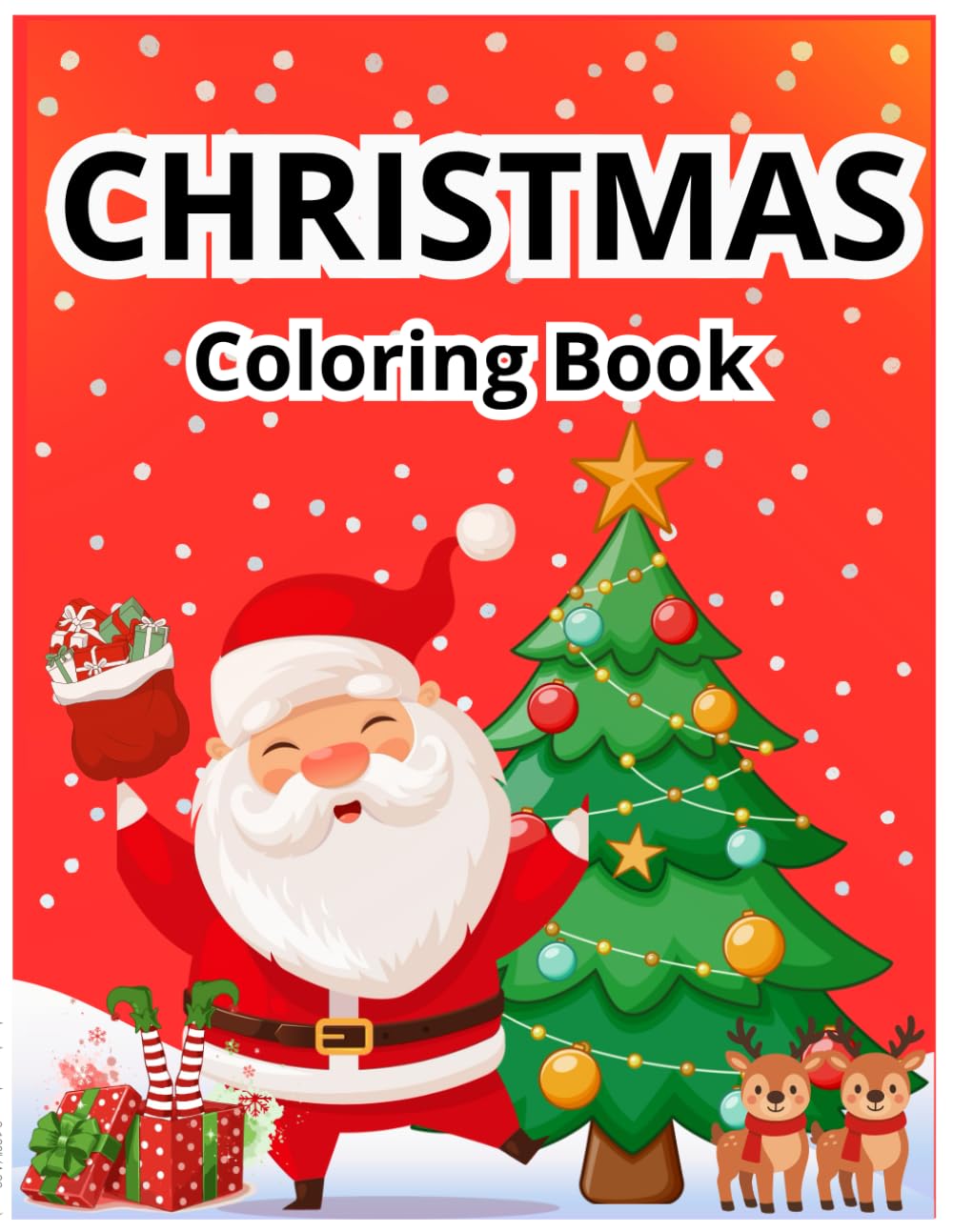 Natale Magico - Libro da Colorare per Bambini: Disegni di Babbo Natale, renne, alberi e regali | Attività creativa e divertente per i bambini dai 4 agli 8 anni
