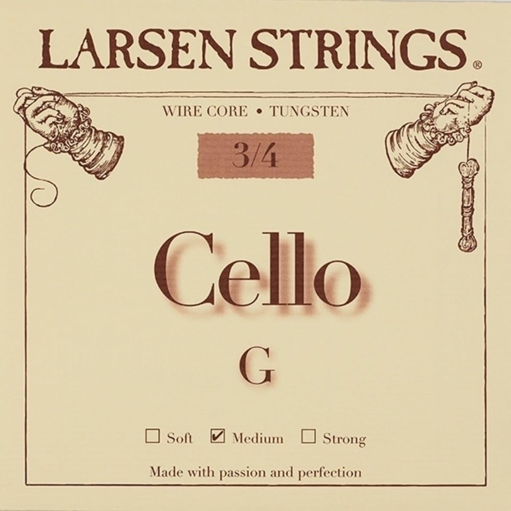 Larsen cello strings Original Fractional - small sizes G 3/4 Medium