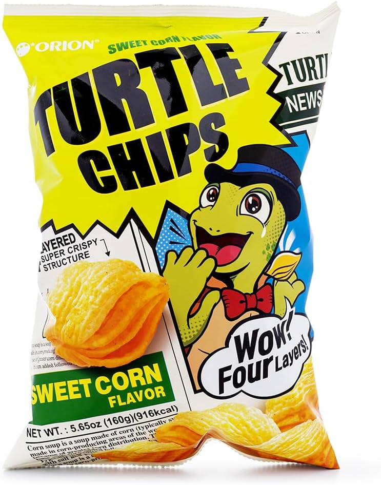 Orion Turtle Chips, Sweet Corn, 5.65 oz (160 g)