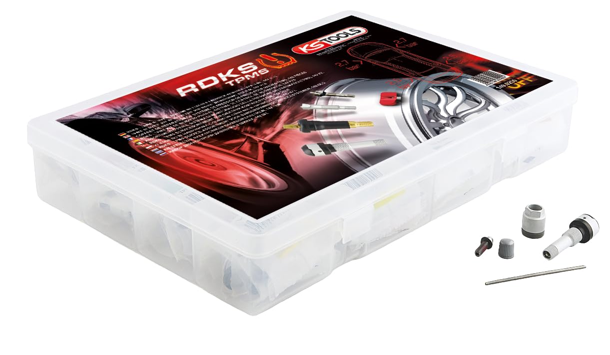 KS Tools 149.0200 RDKS/Tpms Service-Sortiment für Reifendruck-Kontrollsysteme, 142-tlg