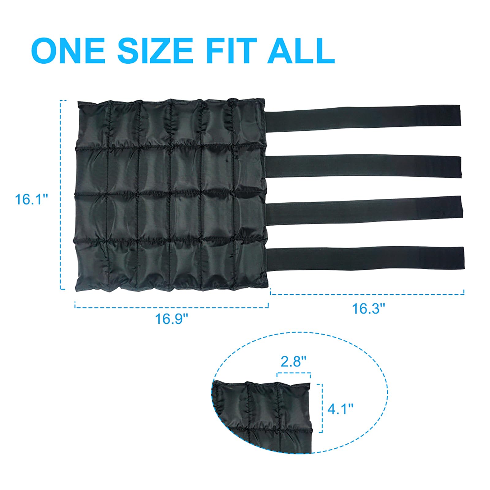 Botas de hielo para caballos, juego de 2, envolturas de enfriamiento para lesiones de caballo, envolturas de hielo equino para patas de caballo, rodillas, corvejones, reutilizables, botas de hielo de