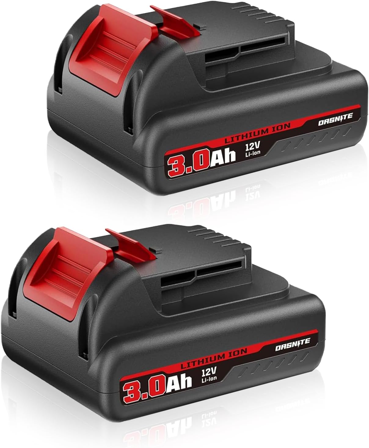 2Pack 3.0Ah 12V Lithium-ion Replacement for Dewalt 12V Battery Compatible with Dewalt Battery DCB120 DCB123 DCB127 DCB122 DCB121 DCB124 for Power Tool