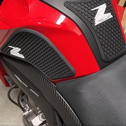 Miniatura 3 de Adhesivos laterales antideslizantes de goma impermeable para motocicleta Kawasaki Z125 Pro 2016-2021 2022 2023
