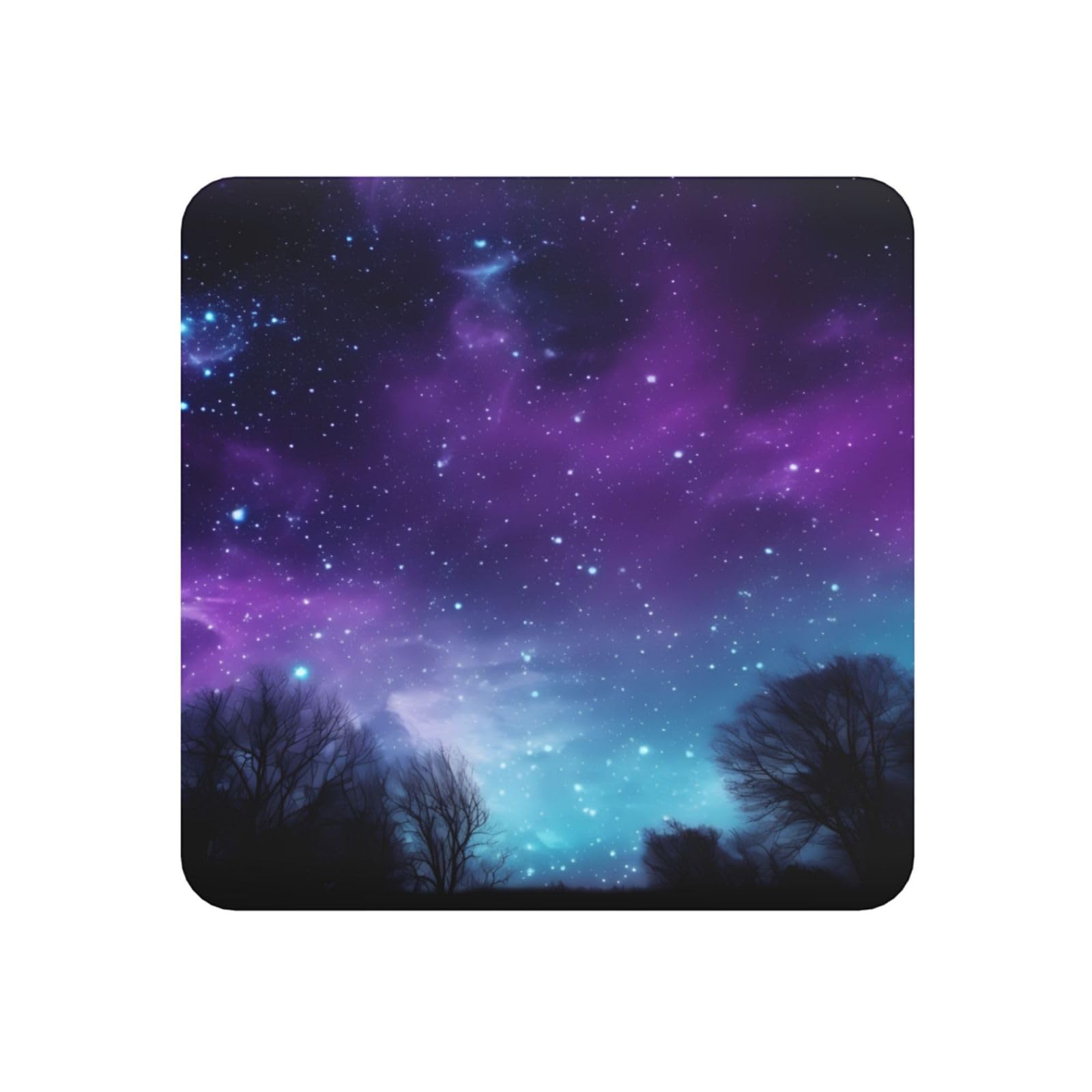Purple Starry Sky Fridge Magnets Small Strong Refrigerator Magnets Cute Decorative Magnets Fridge Sticker Office Magnets for Fridge, Whiteboard, Kitchen Accessories