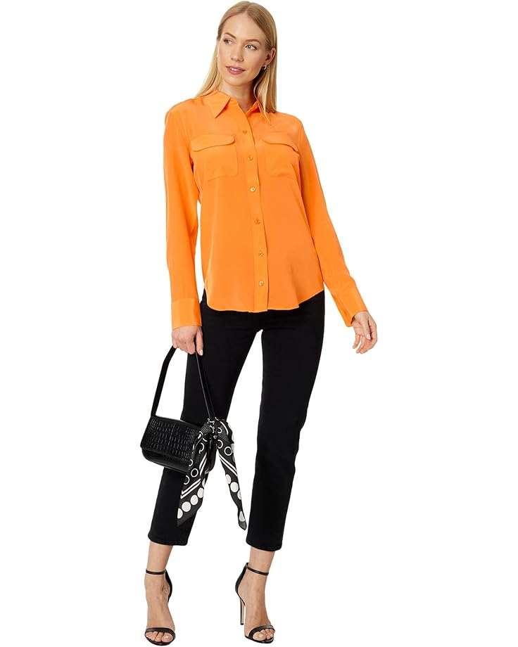 EQUIPMENT Slim Signature Blouse - #4 of 4