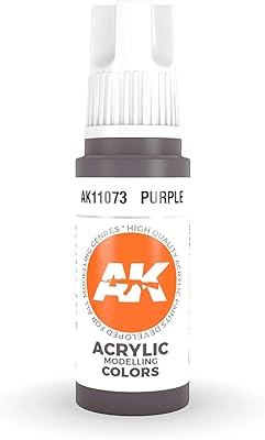 AK-Interactive 3rd Gen Acrylic Purple 17ml 11073 - Model Building Paints and Tools # AK1073