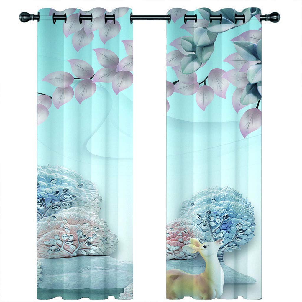 Rideau thermique anti froid occultant pour chambre et salon