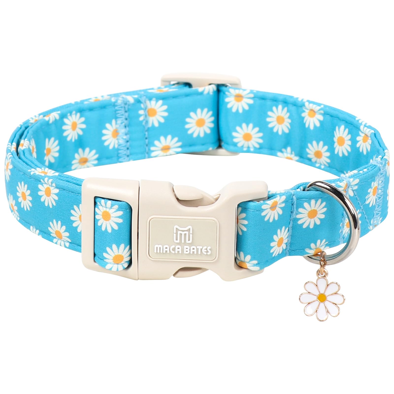 Collier pour chien Maca Bates : la résistance d'un nylon souple et durable pour grand molosse