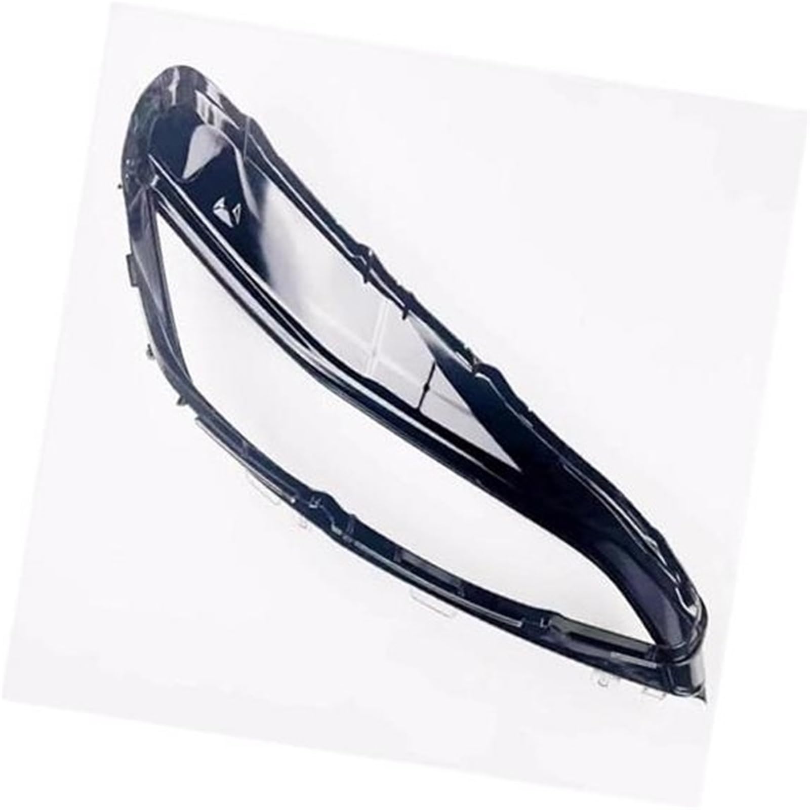 Reflektor, do Tesli, modelu 3 2024 Soczewka reflektora samochodowego Osłona Szkło Przednie światła Soczewka ochronna do reflektorów samochodowych(BLACK Right side)