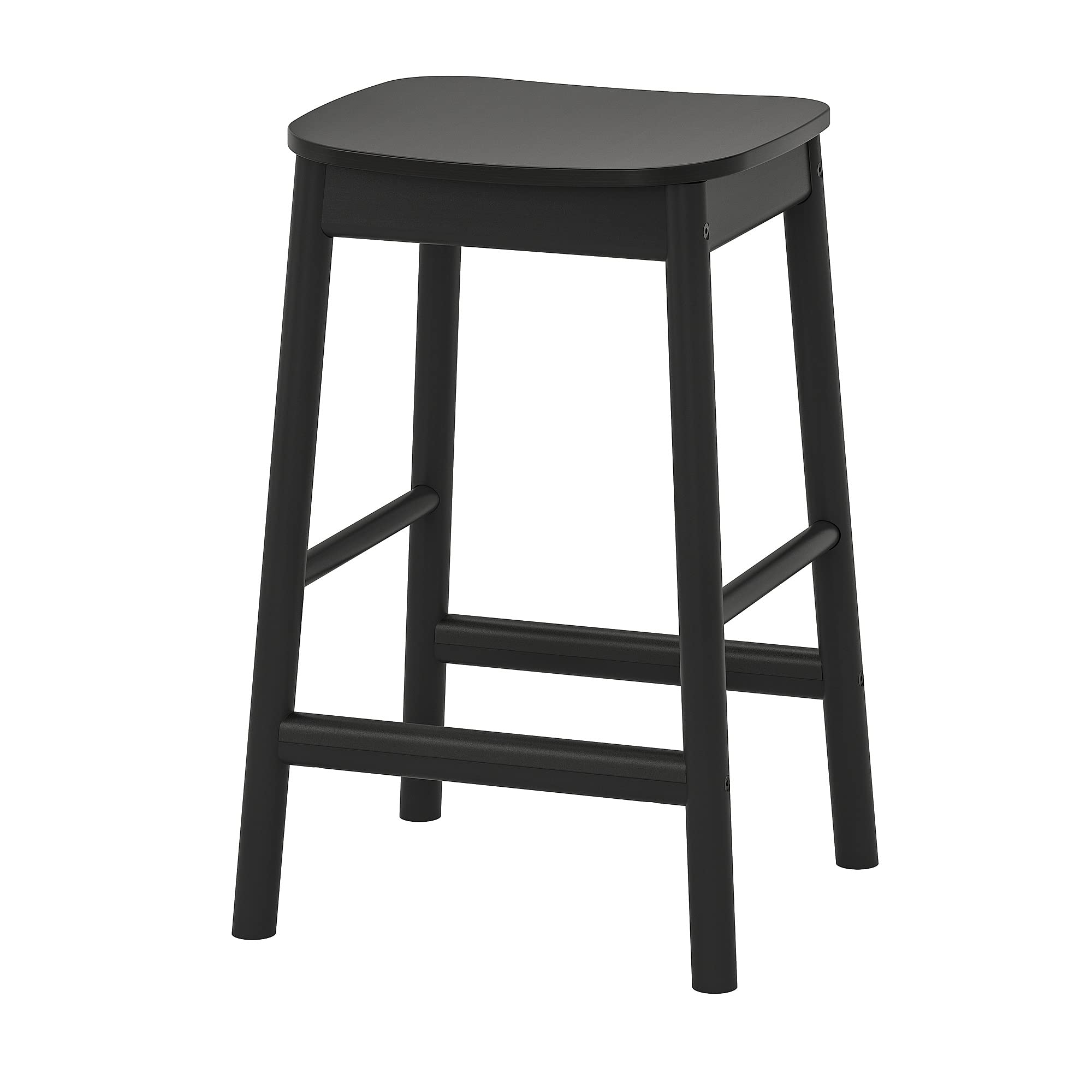 Ikea Rönninge Bar Stool 63 cm Black : Amazon.com.be: Home & Kitchen