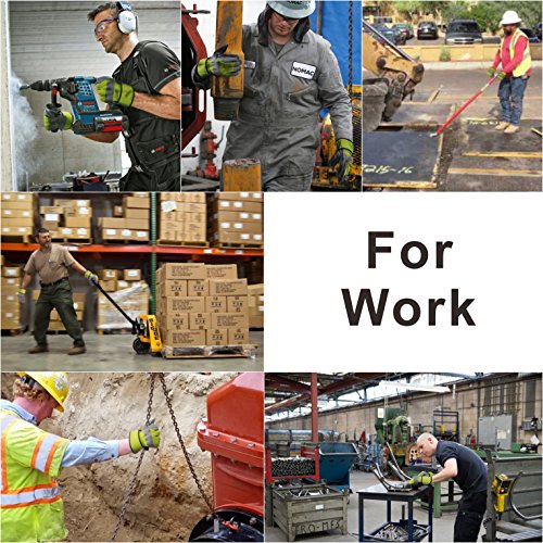 Kim Yuan Leather Work Gloves, Anti-Slippery & Dirt-Resistant, Perfect For Gardening/Construction/Motorcycle, Men&Women M/L/Xl (M) #TOP4