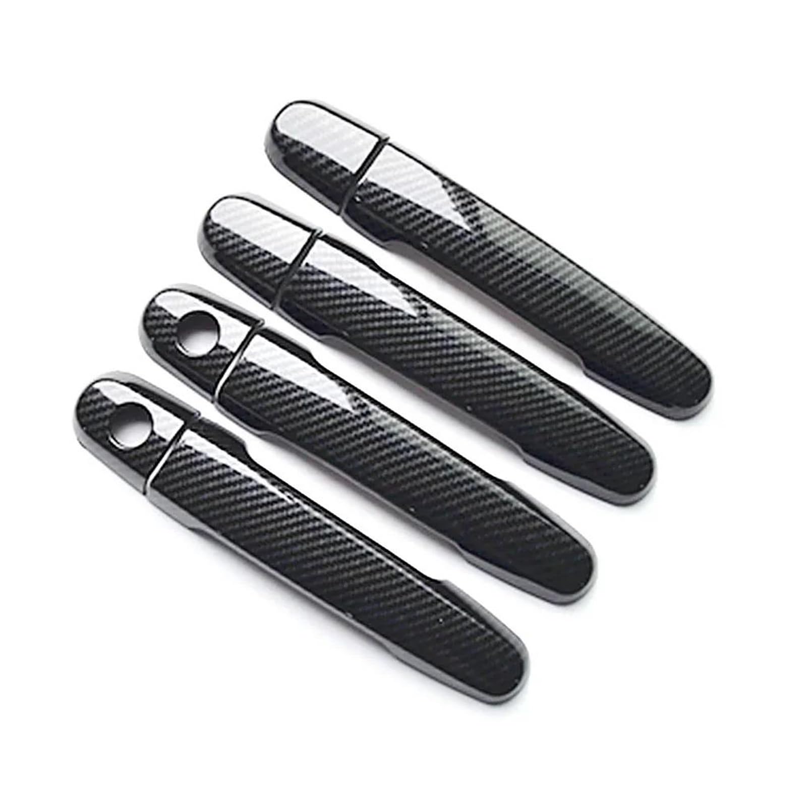 YSDSLS Sleek Door Handle Exterior Door Handle Cover Moulding Frame Bezel Car Sticker for Toyota for Vios for Yaris for Vitz