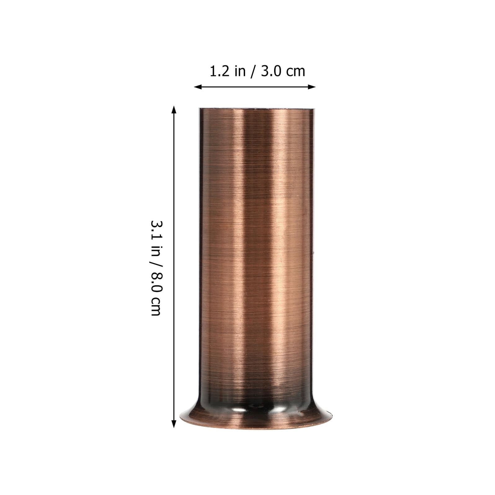 NUOBESTY Copri Portalampada Stile Europeo 12 Pezzi in Ferro Resistente al Calore per Sostituzione di Coperture Vecchie per Lampadari a Cristallo
