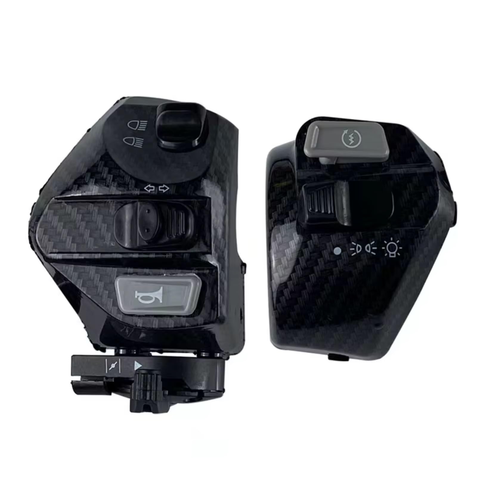 Interruptor señal moto Interruptor Manillar De Motocicleta Compatible Con Yamaha MIO LC135 Botón De Encendido/apagado Controles De Manillar, Interruptor De Arranque De Bocina