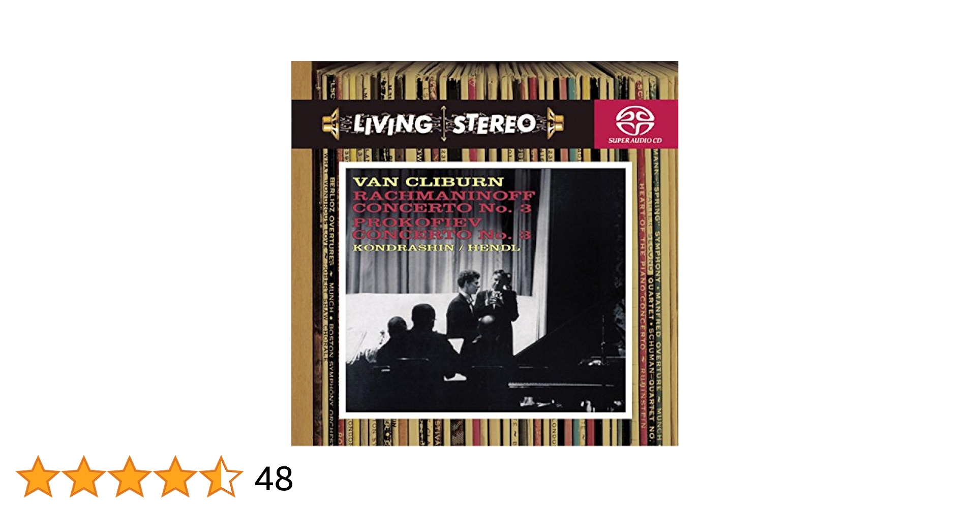 独LP Van Cliburn Rachmaninoff: Konzert Fur Klavier Und Orchester Nr. 3 D-moll, Op. 30 LSC2355 RCA VICTOR RED SEAL /00260 LP VAN CLIBURN, SYMPHON Rachmaninoff: Konzer LSC2355 RCA