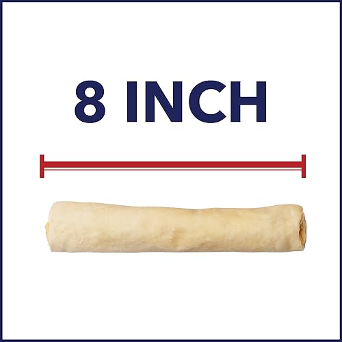 Miniatura 40 de Pet Factory Golosinas masticables para perros 100% fabricadas en Estados Unidos, sabor natural, 8 onzas