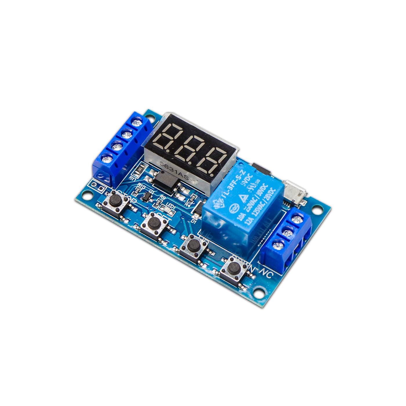 See full amazon price history chart for Electronic Spices Dc 6v to 30v 1 Channel Delay Power Relay Module With Adjustable Timing Cycle Electronic Spices Dc 6v to 30v 1 Channel Delay Power Relay Module With Adjustable Timing Cycle (B0BJF34QZJ) Amazon Price History, Amazon Price Tracker