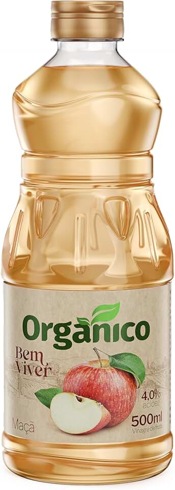 Vinagre Bem Viver De Maçã Orgânico 500ml