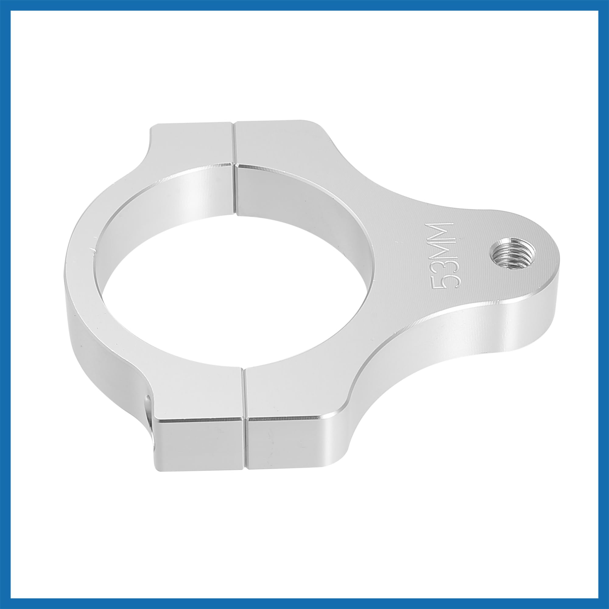 A ABSOPRO CNC Fourche Supports Direction Amortisseur Montage Collier Serrage Universel 53mm Remplacement d'article
