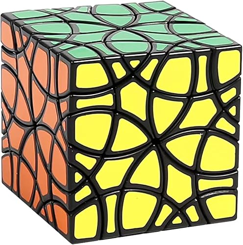 Willking Cubo Multi Curva Cubo de Andrómeda Cubo Irregular Pétalo Magico Puzzle Cubo Profesional Juguete Eduacional para Niños Adultos