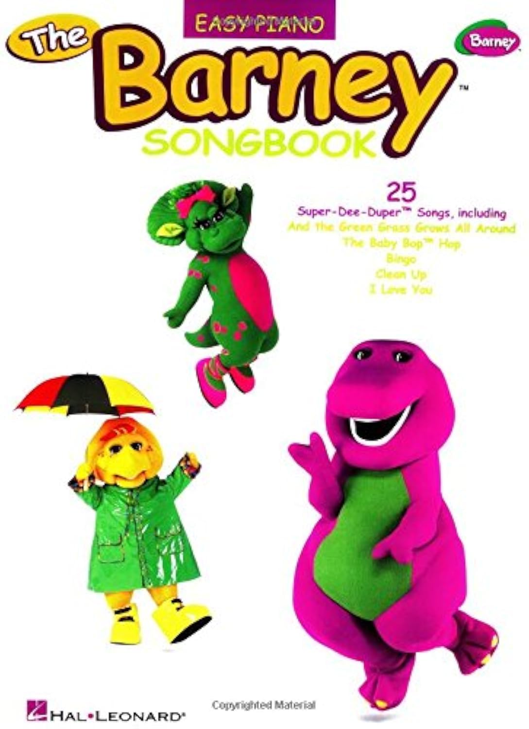Hal Leonard The Barney Songbook