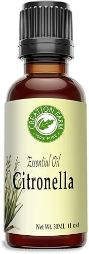 Creation Pharm Citronella Essential Oi - Aceite de Citronela 1.0 fl oz Aceite de Citronela
