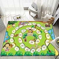 Amazon.co.jp: 子供ゲームパッド 遊びマット 120*160cm 道路交通 数字