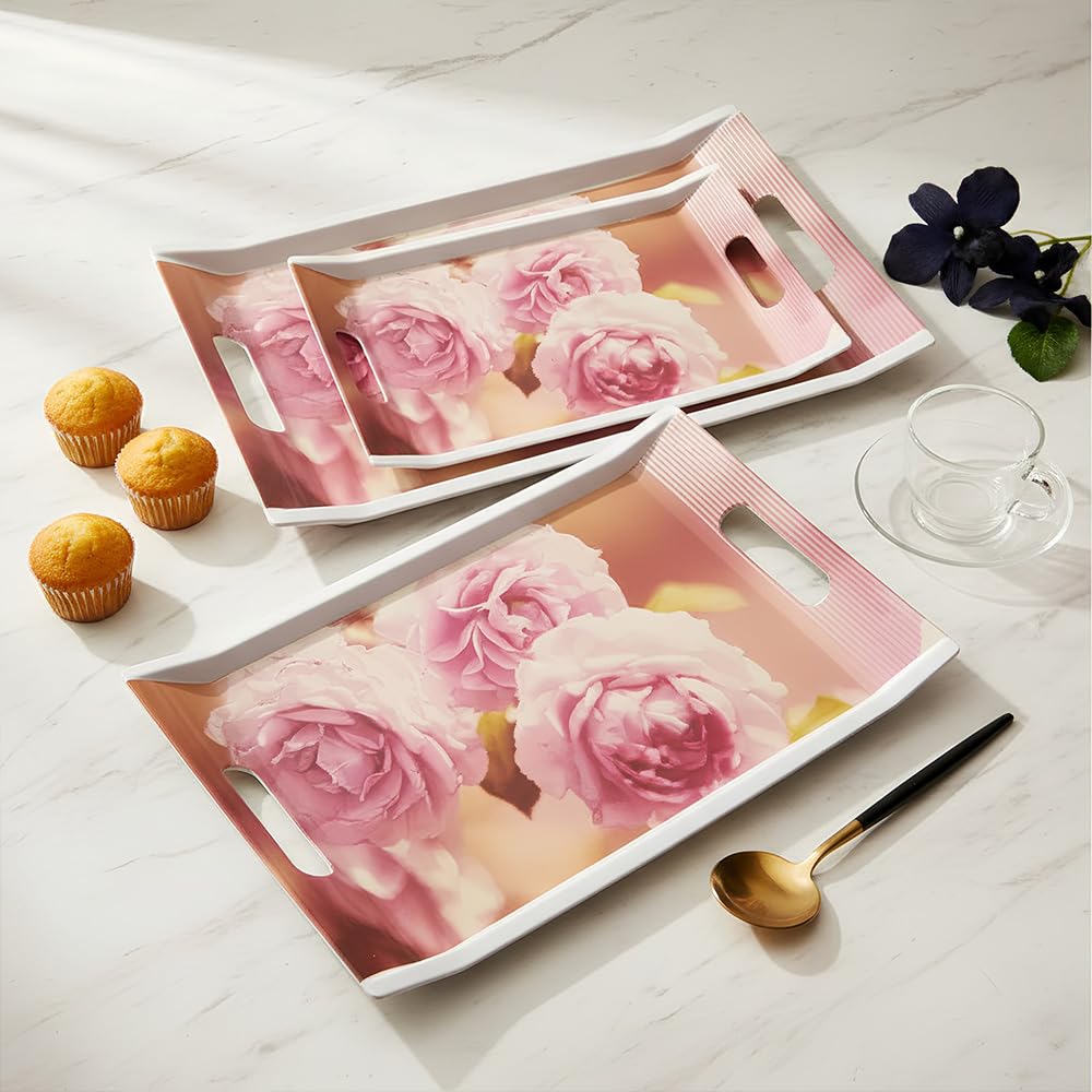 U.P.C. Villori Serving Tray Set - 3 Sizes -18
