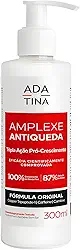 Ada Tina Shampoo Antiqueda Amplexe 300ml | Ação Pró-Crescimento | Cabelos Mais Brilhantes e Macios | Reduz a Queda Capilar desde o 1º Mês | Fortalece a Raiz | Estimula o Crescimento de Novos Fios | Para Todos os Tipos de Cabelo