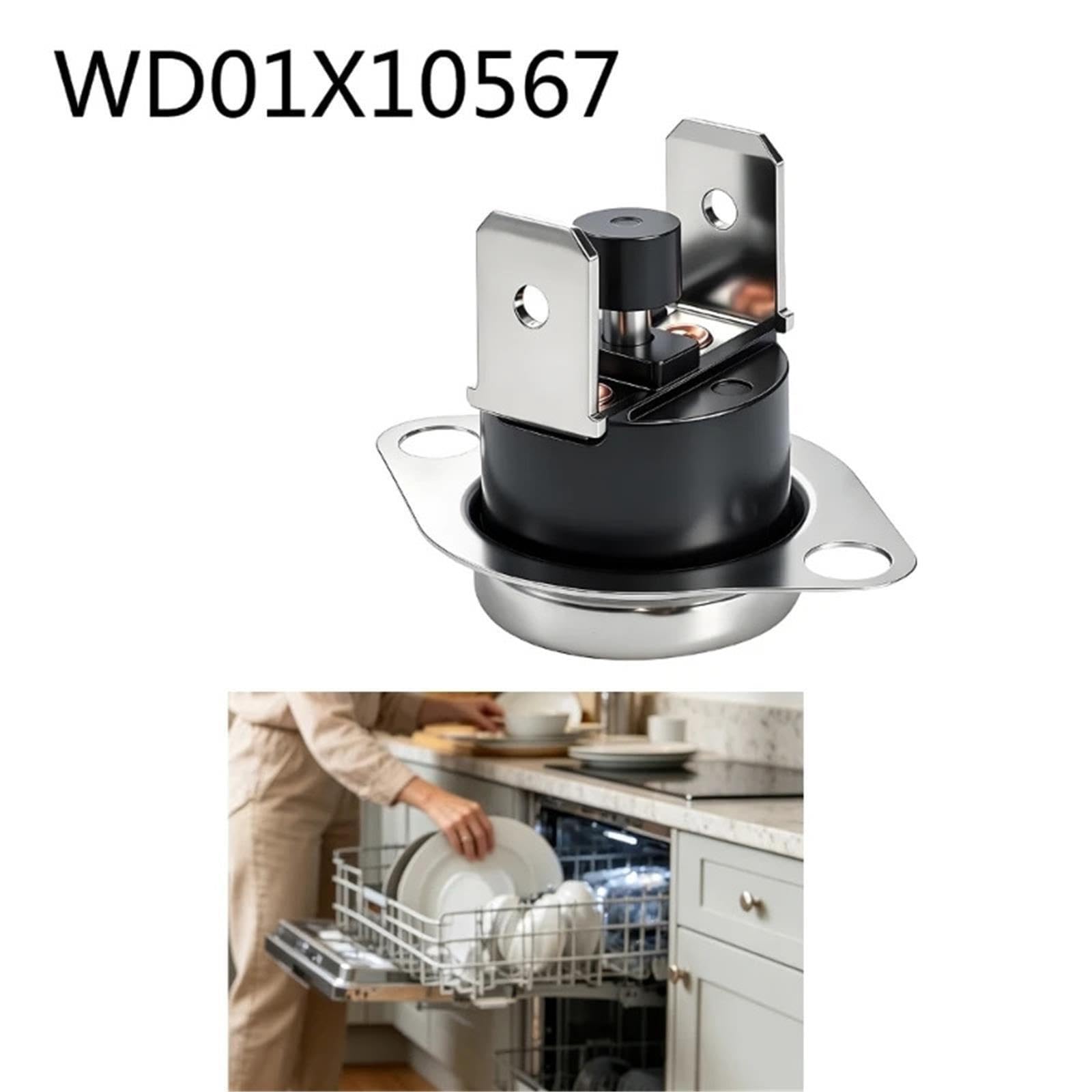 Termostato De Límite Para Lavavajillas, Compatible Con Hotpoint HDA2100V