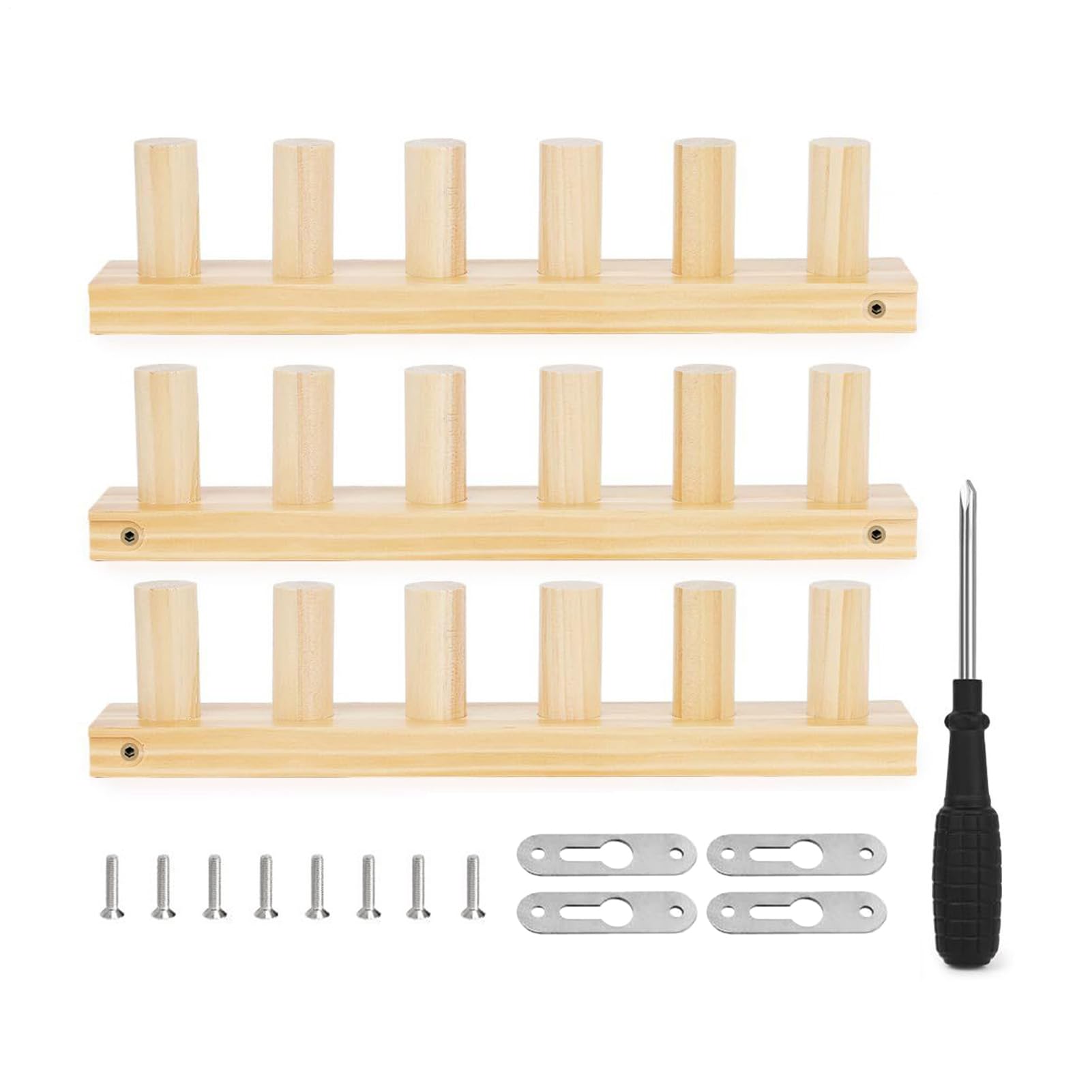 Métier à tisser extensible 90 cm en bois pour couverture grosse maille