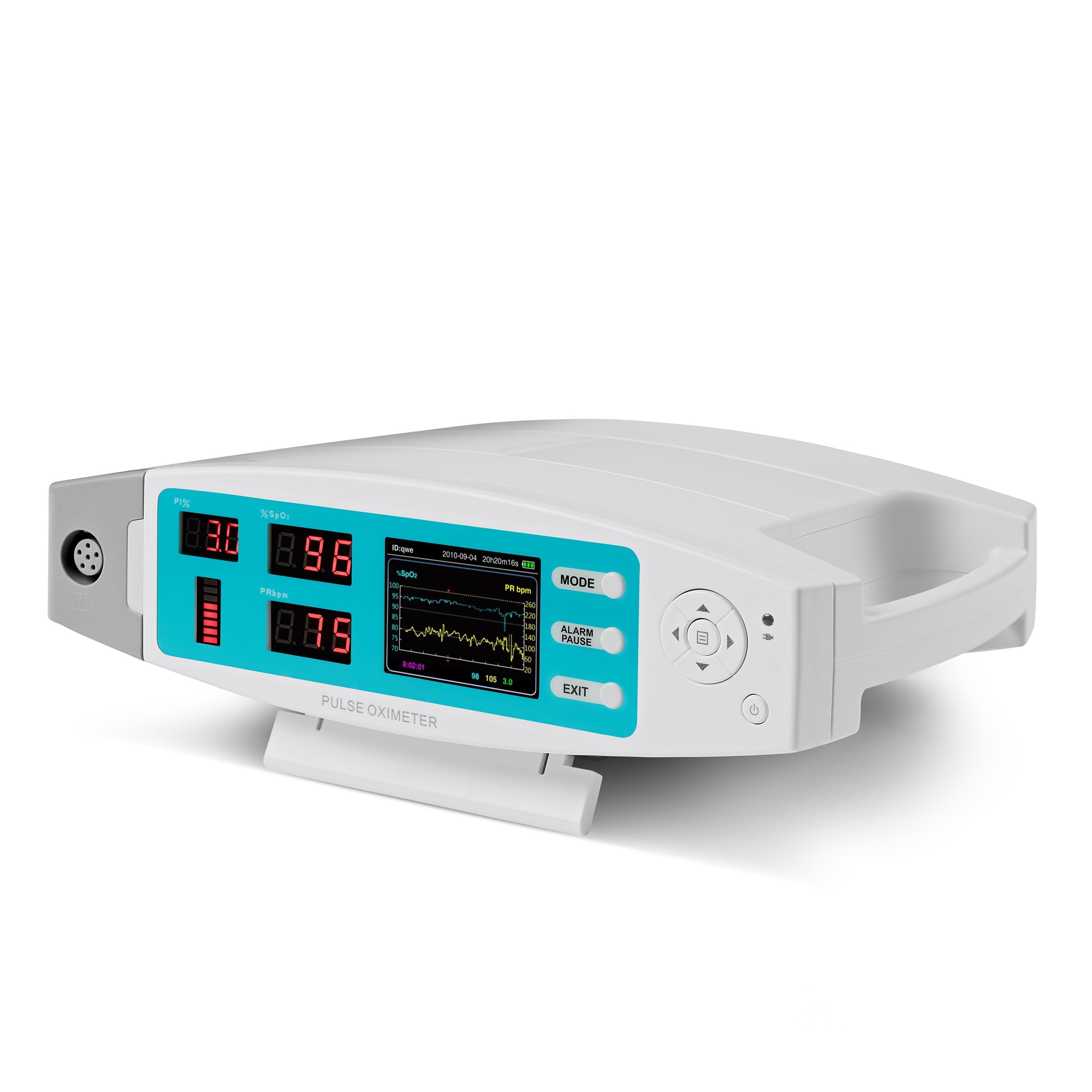 Pulox PO-900: Stationäres Pulsoximeter mit externem Fingersensor