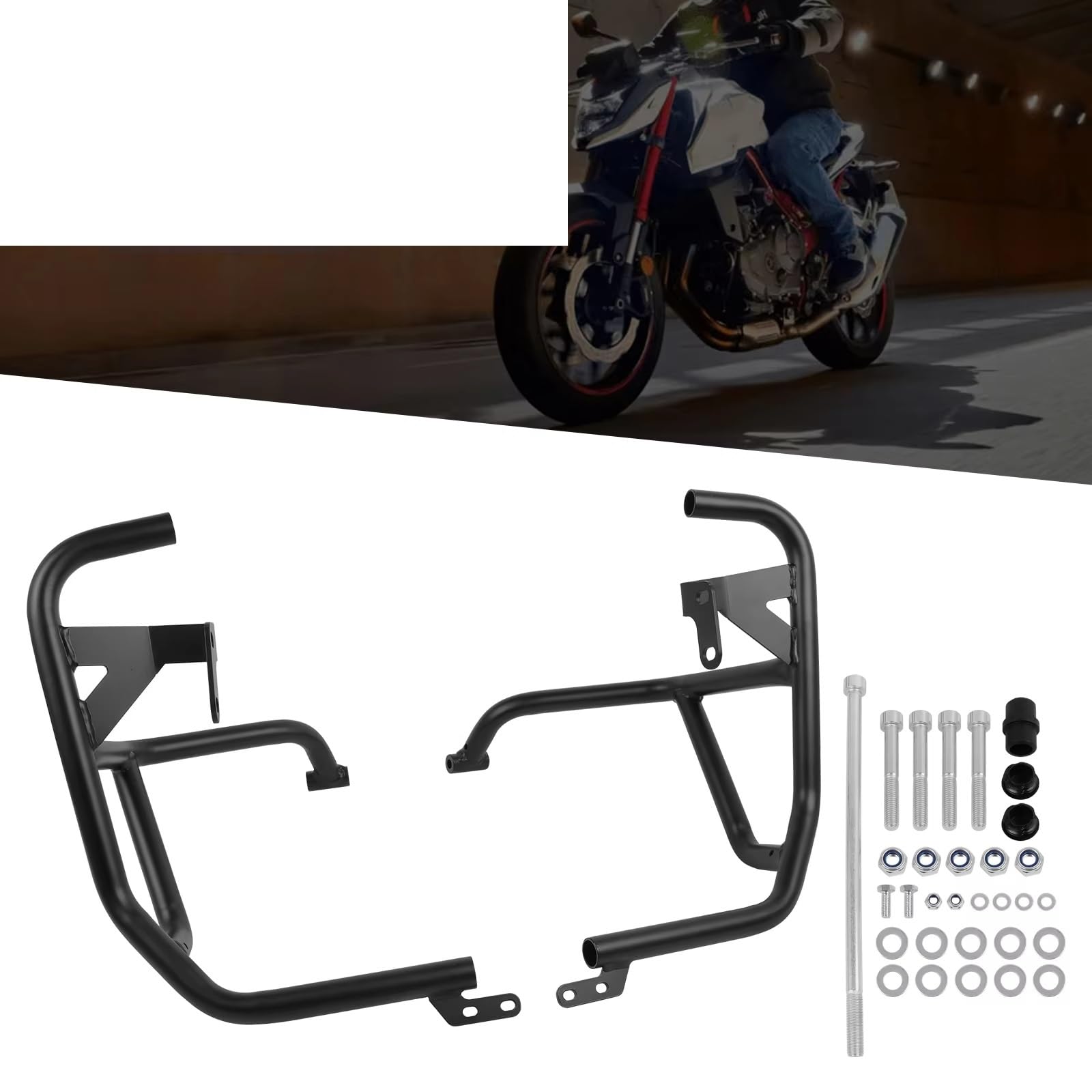 Barra Protección Lateral Compatible Con Cb750 Para Hornet 2023-2024 Motocicleta Carretera Accidente Para Barras Tanque Protector Motor Delantero Parachoques Truco Jaula Protector