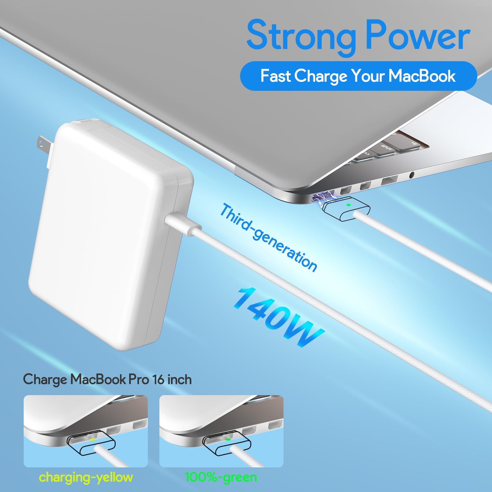 Amazon.com: Mac Book Pro Charger -140W USB C Charger Power Adapter