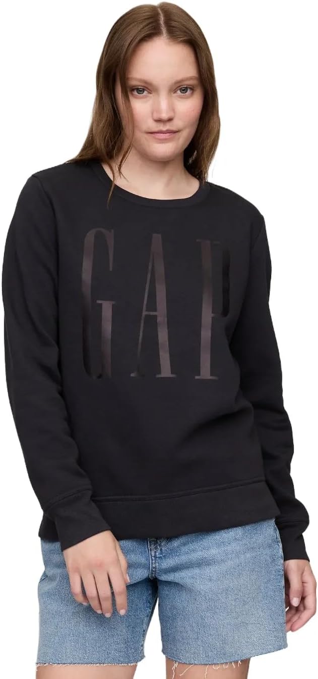 GAP Women's Logo Crewneck Sweatshirt